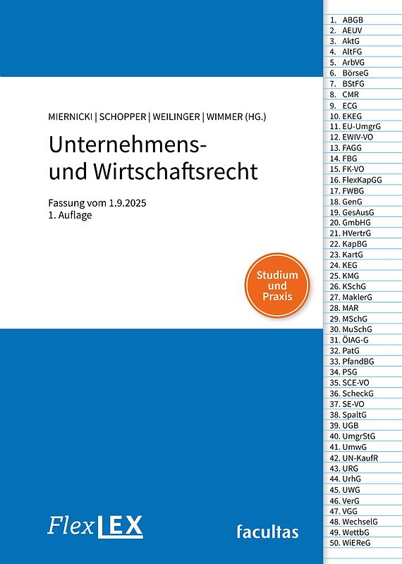 FlexLex Unternehmens- und Wirtschaftsrecht