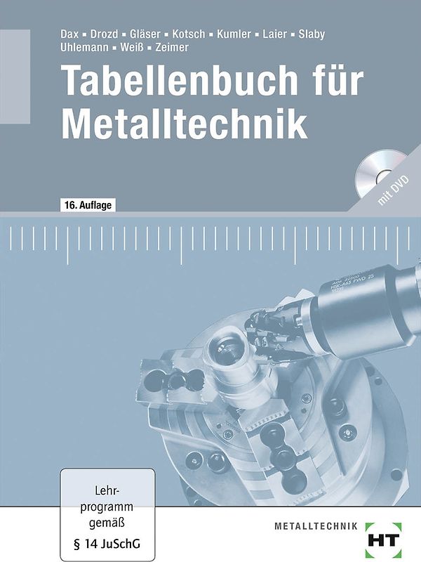 Tabellenbuch für Metalltechnik