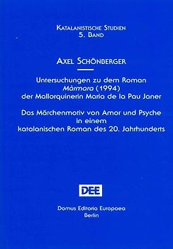 Untersuchungen zu dem Roman Màrmara (1994) der Mallorquinerin Maria de la Pau Janer