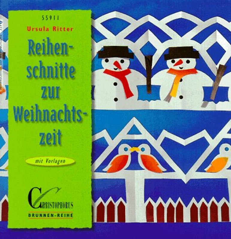 Reihenschnitte zur Weihnachtszeit. Mit Vorlagen