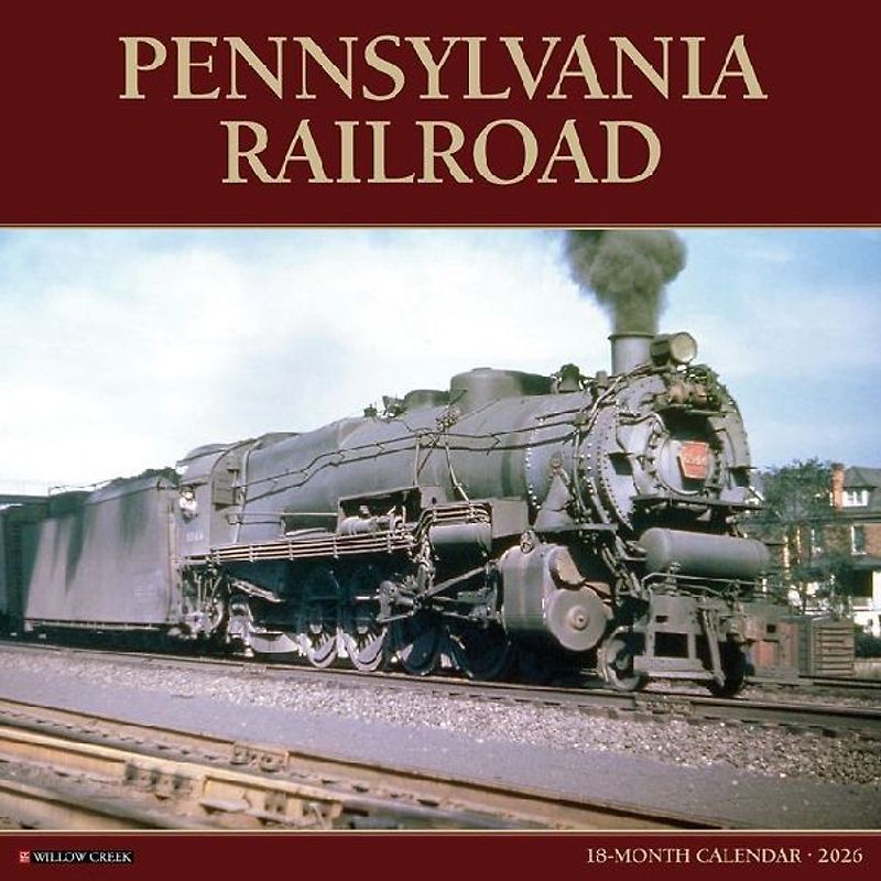 Pennsylvania Railroad 2026 12 X 12 Wall Calendar