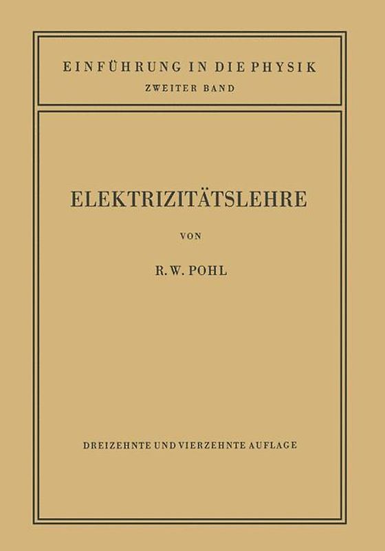 Einführung in die Elektrizitätslehre