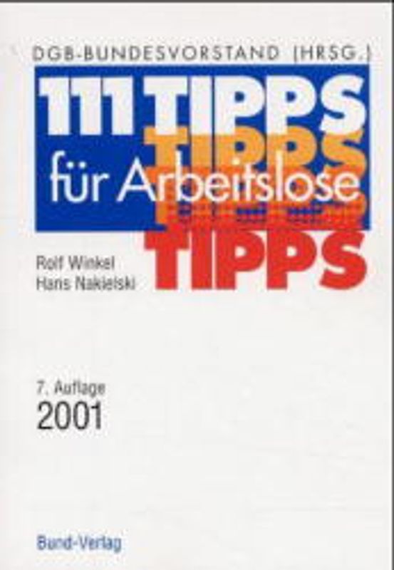 111 Tipps für Arbeitslose