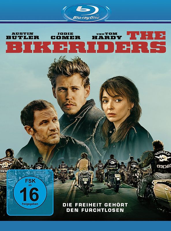 The Bikeriders Blu-ray Disc