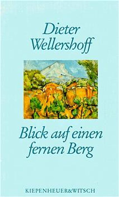 Blick auf einen fernen Berg