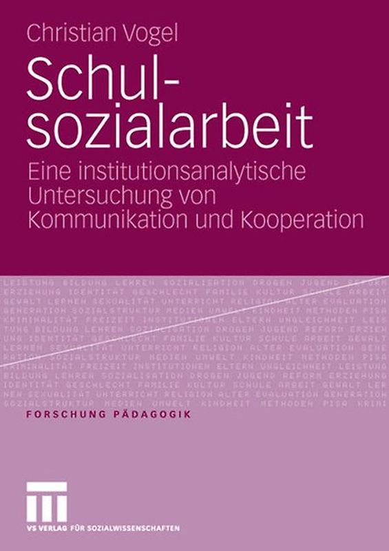 Schulsozialarbeit