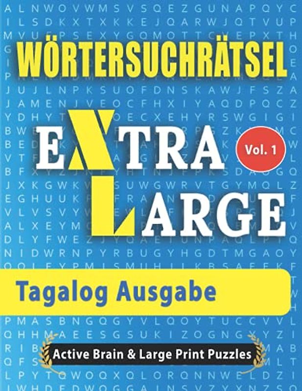 Wörtersuchrätsel - Tagalog Ausgabe