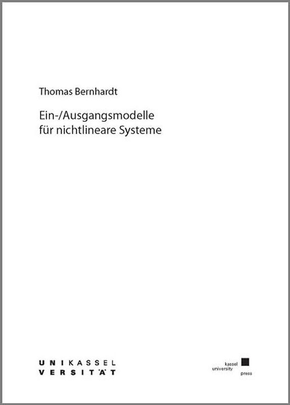 Ein-/Ausgangsmodelle für nichtlineare Systeme