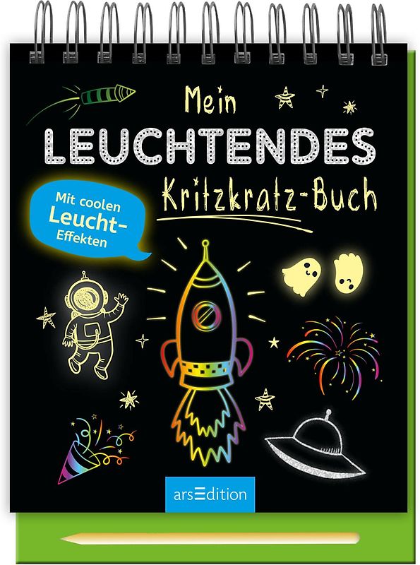 Mein leuchtendes Kritzkratz-Buch