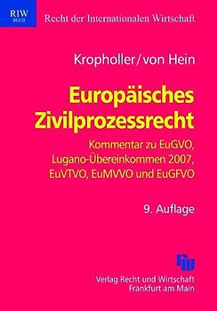Europäisches Zivilprozessrecht