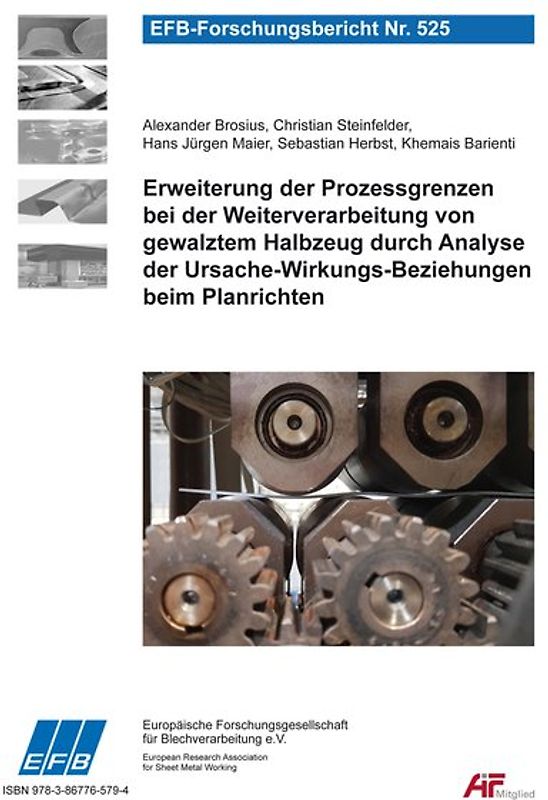 Erweiterung der Prozessgrenzen bei der Weiterverarbeitung von gewalztem Halbzeug durch Analyse der Ursache-Wirkungs-Beziehungen beim Planrichten