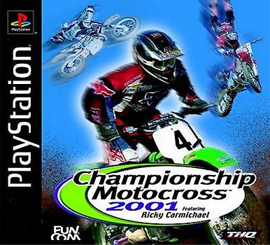 Championship Motocross Featuring Ricky Carmichael. Low Budget PlayStation 1