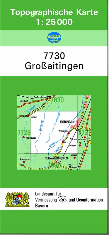 TK25 7730 Großaitingen