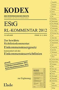 KODEX EStG Richtlinien-Kommentar 2012