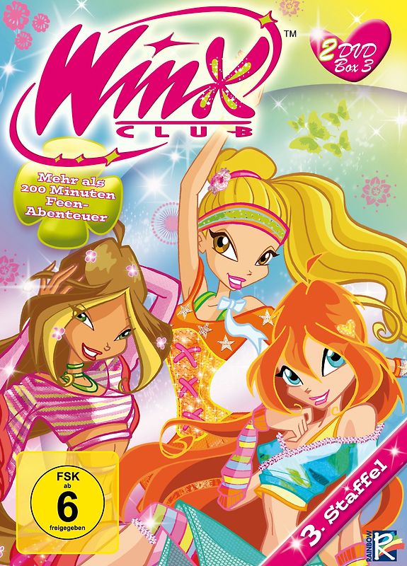 The Winx Club - The Winx Club 3.Staffel, Box 3 (inkl. Teil 5 + 6) [2 DVDs] DVD