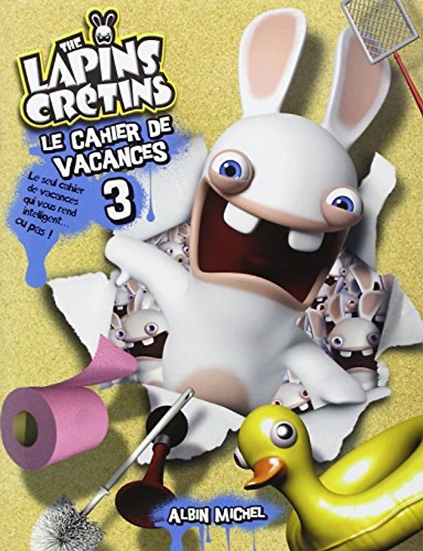 Le cahier de vacances The Lapins Crétins 3