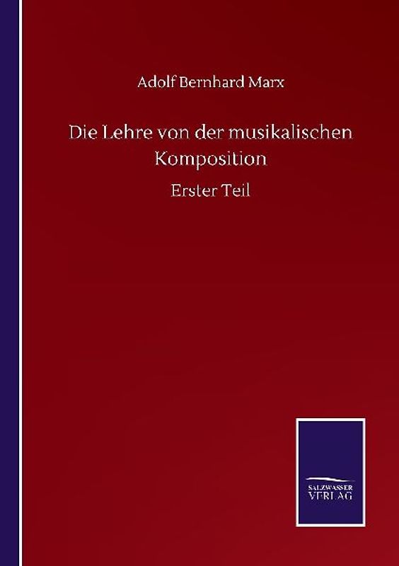 Die Lehre von der musikalischen Komposition