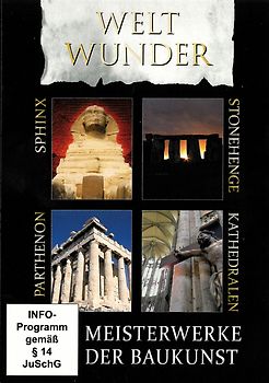 Schuber WELTWUNDER (4 DVDs zum Vorzugspreis im Geschenkschuber) Gesamtlänge: ca. 275 Min. DVD