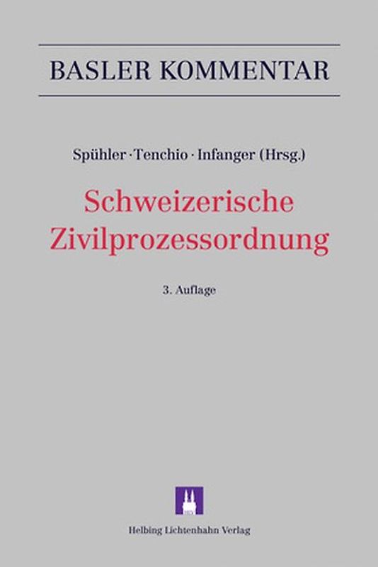 Schweizerische Zivilprozessordnung