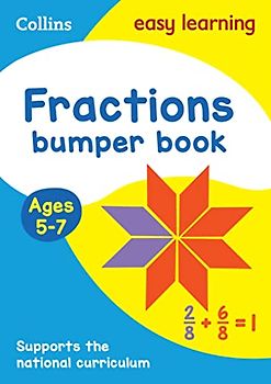 Fractions Bumper Book Ages 5-7: Ideal for home learning (Collins Easy Learning KS1)