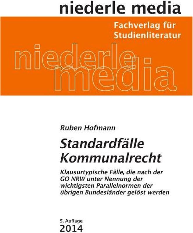 Standardfälle Kommunalrecht - 2022