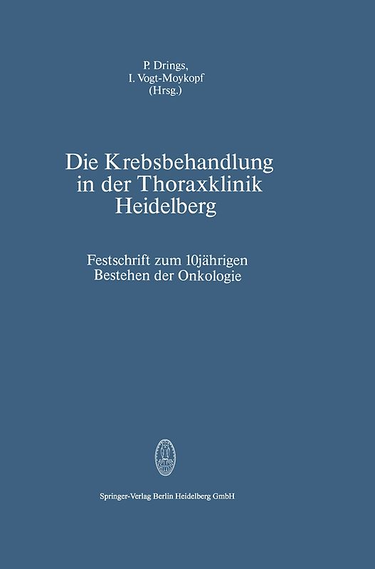 Die Krebsbehandlung in der Thoraxklinik Heidelberg