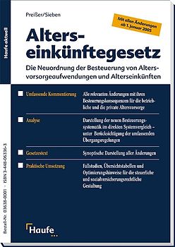 Alterseinkünftegesetz