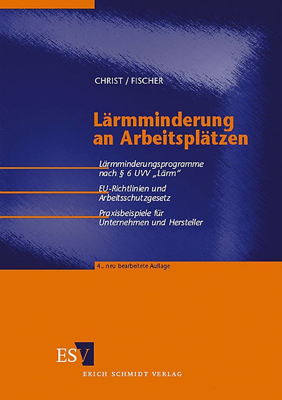 Lärmminderung an Arbeitsplätzen