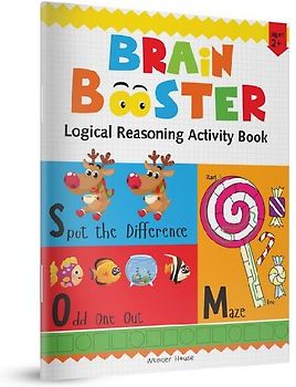 Preschool Activity Book Brain Booster - Logical Reasoning Activity Book for Kids