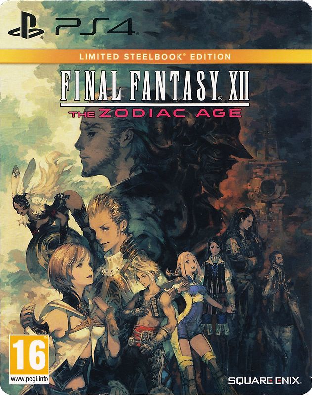 Final Fantasy XII The Zodiac Age [Limited Steelbook Edition, UK Import] PlayStation 4