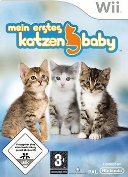Mein erstes Katzenbaby Nintendo Wii
