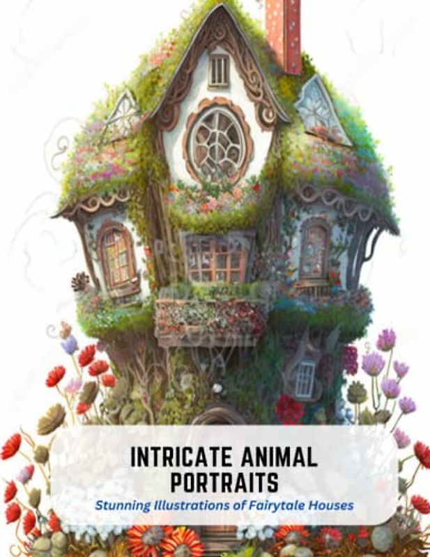 Intricate Animal Portraits: Stunning Illustrations of Fairytale Houses