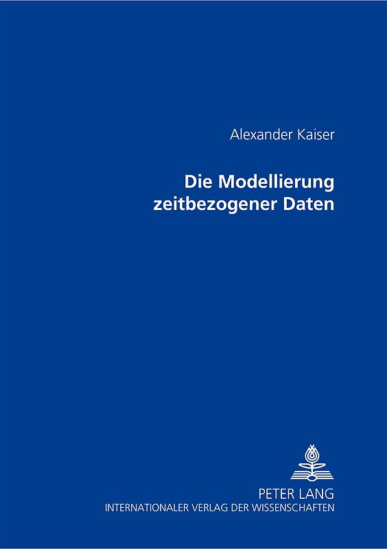 Die Modellierung zeitbezogener Daten