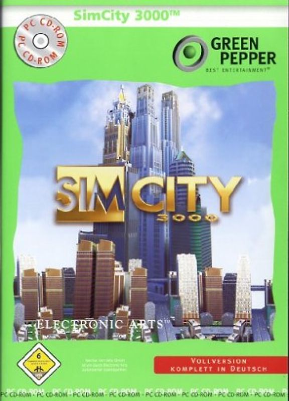 Sim City 3000 [GreenPepper] PC Spiele