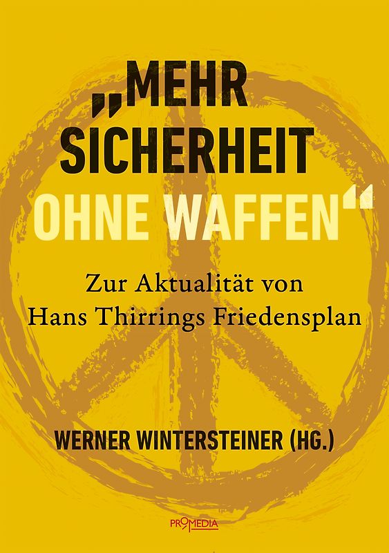 "Mehr Sicherheit ohne Waffen"