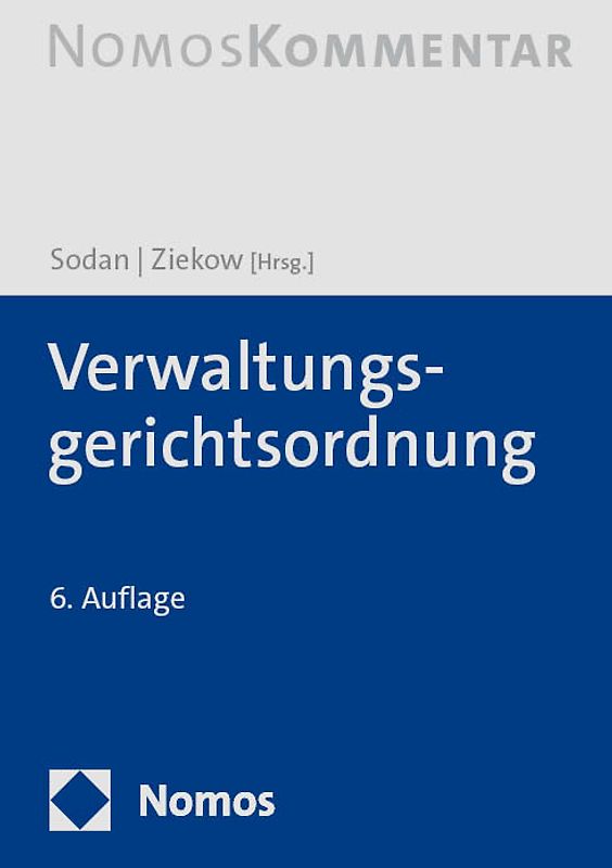 Verwaltungsgerichtsordnung: VwGO