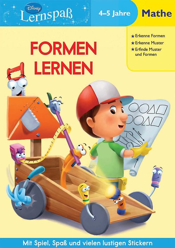 Disney: Lernspaß Meister Manny Formen lernen (4-5 Jahre)