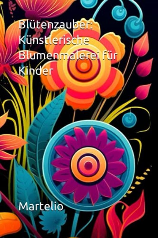 Blütenzauber: Künstlerische Blumenmalerei für Kinder