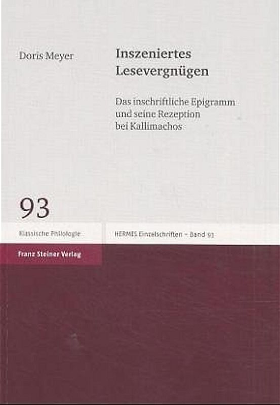 Inszeniertes Lesevergnügen