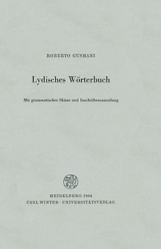 Lydisches Wörterbuch