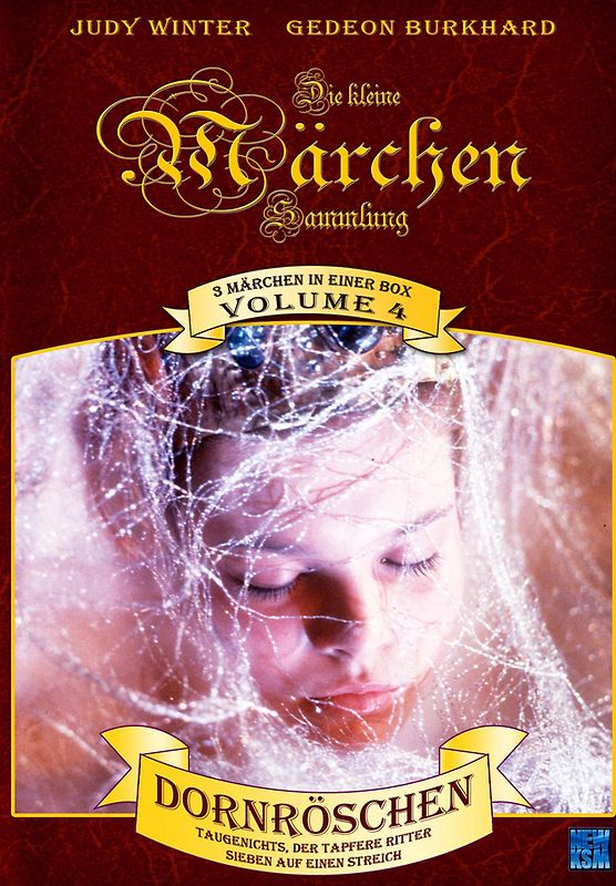 Die kleine Märchensammlung: Vol. 4 - Dornröschen, augenichts, der tapfere Ritter, Sieben auf einen Streich [3 DVDs] DVD