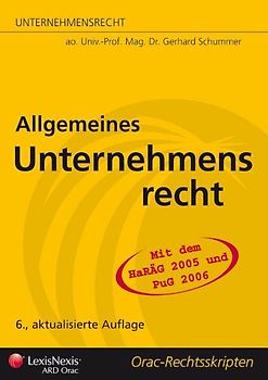 Handelsrecht - Allgemeines Unternehmensrecht (vorm.: Handelsstand)