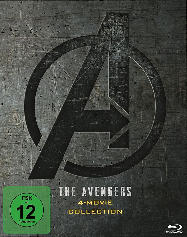 The Avengers 4-Movie Collection (5 Discs) Blu-ray Disc
