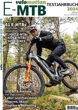 E-MTB Velomotion Testjahrbuch 2024