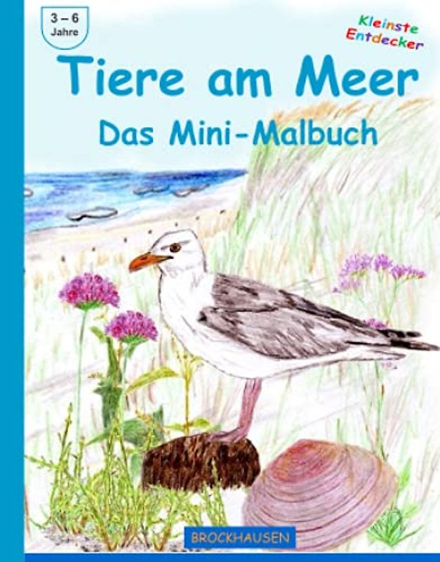 Tiere am Meer - Das Mini-Malbuch (Kleinste Entdecker)