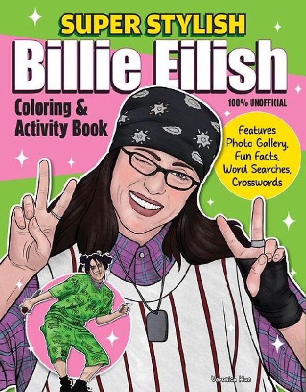 Super Stylish Billie Eilish Coloring & Activity Book