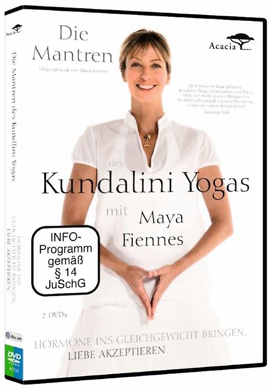 Maya Fiennes - Kundalini Yogas - Liebe Akzeptieren & Hormone ins Gleichgewicht bringen [2 DVDs] DVD