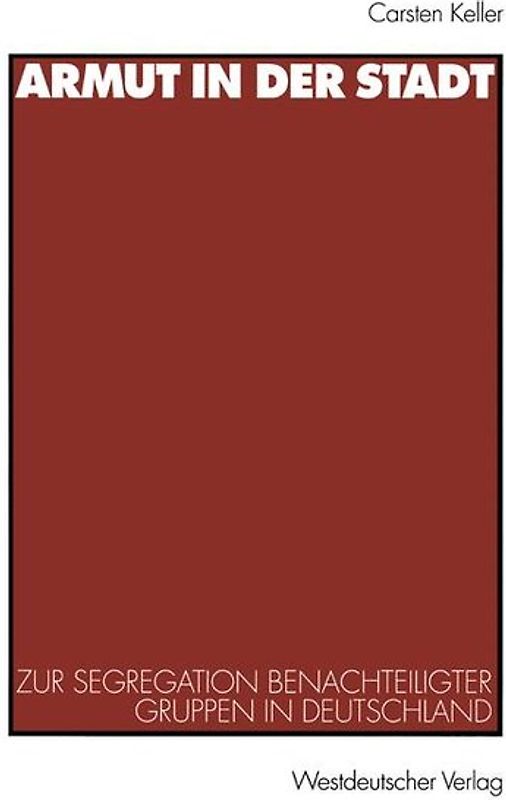 Armut in der Stadt