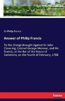 Answer of Philip Francis