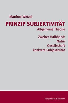 Prinzip Subjektivität: Allgemeine Theorie
